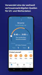 SunSmart Global UV-App screenshot