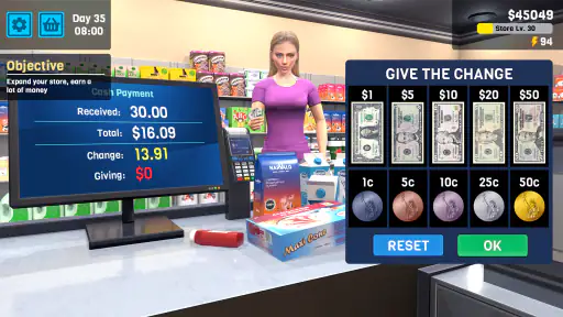 Supermarket Simulator Store screenshot