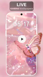 Süße Kawaii Hintergrundbildern screenshot