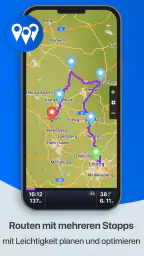 Sygic LKW Wohnmobil Navigation screenshot