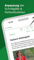 TA E-Paper screenshot