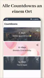 Tage bis – Countdown screenshot