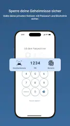 Tagebuch mit Passwort: Daynote screenshot