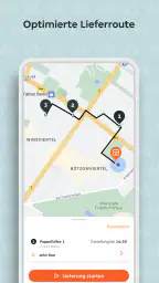 Takeaway.com Courier screenshot