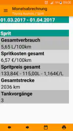 Tank-Datenbank screenshot