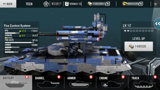 Tank Strike - battle online screenshot