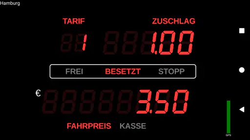 Taxameter screenshot