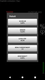 Taxameter screenshot