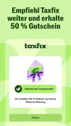 Taxfix: Online Steuererklärung screenshot