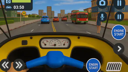 Taxi-Spiel ohne Internet screenshot