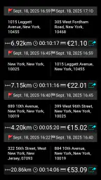 Taximeter. GPS-Taxi-Zähler. screenshot