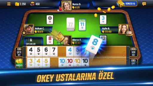 Tekel Okey screenshot
