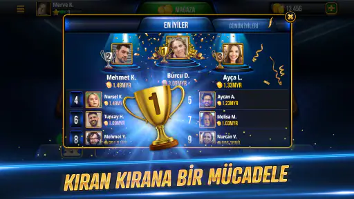 Tekel Okey screenshot
