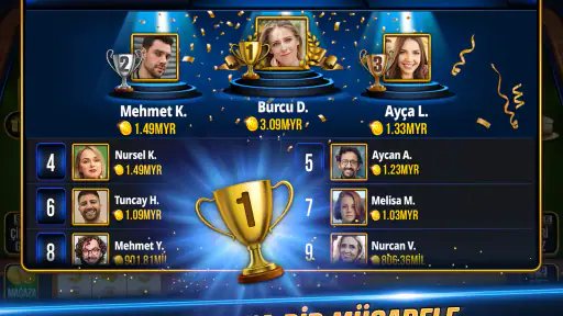 Tekel Okey screenshot