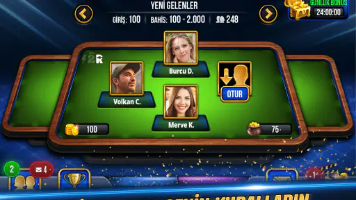 Tekel Okey screenshot