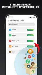 Telefonsoftware Update App screenshot