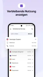 Telicall: 2. Nummer & Anrufe screenshot