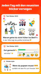 TextSticker 2026 WAStickerApps screenshot