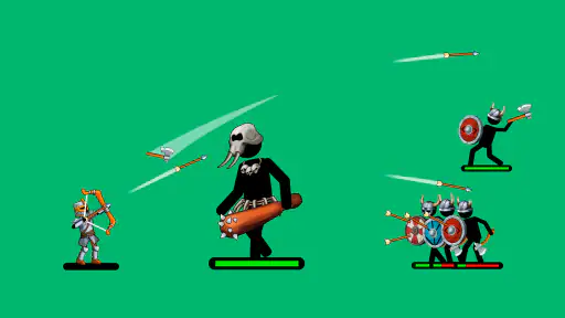 The Archers 2: Stickman-Spiele screenshot