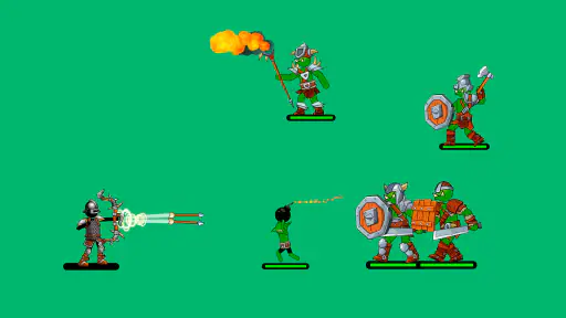 The Archers 2: Stickman-Spiele screenshot