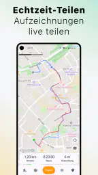 The Mantrailing App screenshot