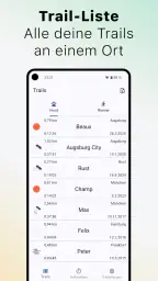 The Mantrailing App screenshot
