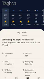 The Weather Channel screenshot