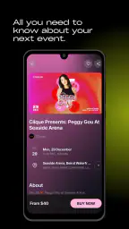Tick'it - Explore Music Events screenshot