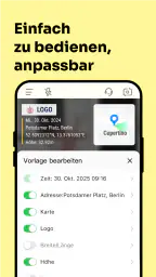 Timemark Kamera — Zeit und Ort screenshot