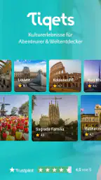 Tiqets - Museen & Attraktionen screenshot