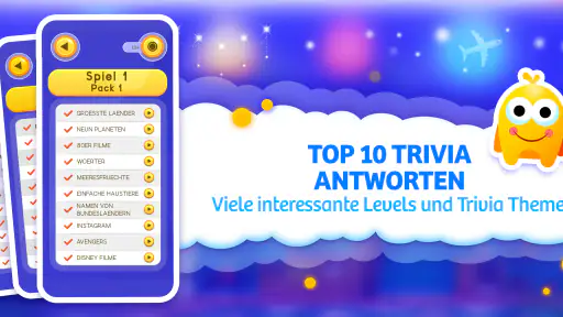 Top 10 Trivia Quiz Quizfragen screenshot