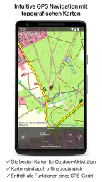 Topo GPS screenshot