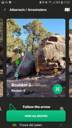 Topo Guru x theCrag screenshot