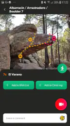 Topo Guru x theCrag screenshot