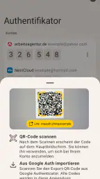 TOTP Authenticator screenshot