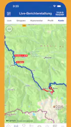 Tour Tracker Live-Radsport screenshot