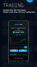 tradegate.direct – Trading-App screenshot