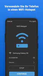 Tragbarer Mobiler WIFI hotspot screenshot