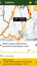 Trailforks screenshot