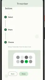 Transcriber for WhatsApp screenshot