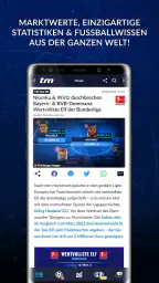 Transfermarkt Fußballdatenbank screenshot