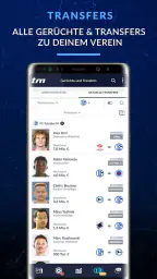 Transfermarkt Fußballdatenbank screenshot