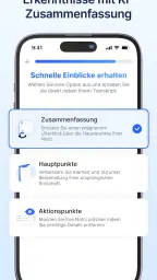 Transkriptor - Sprache zu Text screenshot