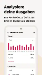 TravelSpend Reisekosten Budget screenshot