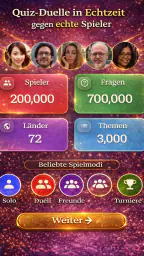 Trivia-Duell: Live-Quizbattle screenshot
