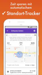 TSQ Arbeitszeiterfassung screenshot