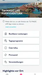 TUI MAGIC LIFE App screenshot