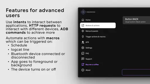 tvQuickActions Pro screenshot