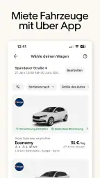 Uber - Deine Fahrt auf Abruf screenshot