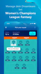 UEFA Gaming: Fantasy Football screenshot